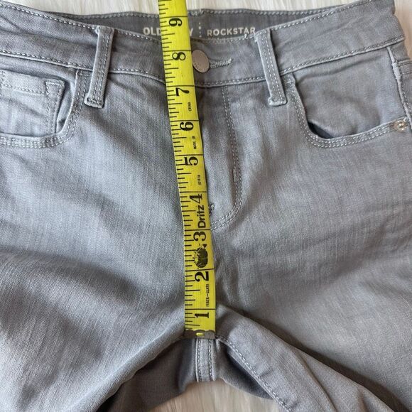 Old Navy Rockstar Built In SculptSkinny Jenas Gray Size 0 - Picture 9 of 10